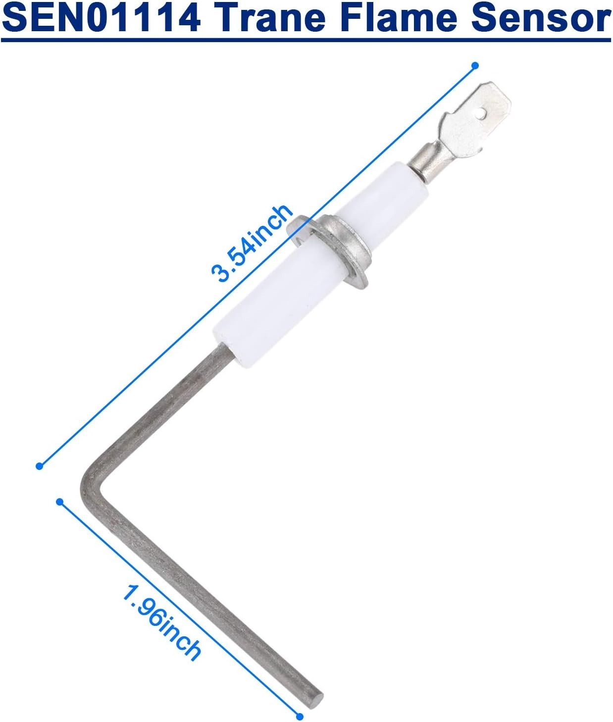 SEN01114 Furnace Flame Sensor Replacement for Trane American Standard Furnace Fl