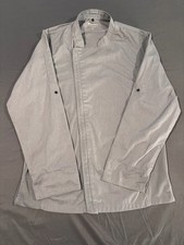 Chef Works Springfield Chef Coat Grey Jacket with Cool Vent Side Panels Medium