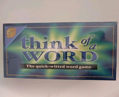 Think of a Word - The quick-witted word game by Cheatwell Games. New Sealed. 