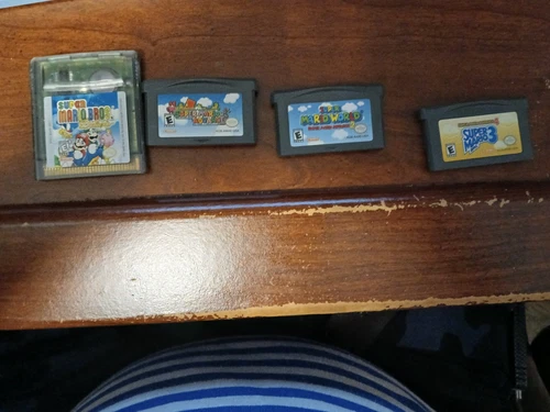 Super mario bros 1, 2, 3, and 4(Game Boy Color/GBA series)