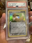 2005 POKEMON EX DELTA SPECIES #68 EEVEE-REVERSE FOIL PSA 9 Stamped