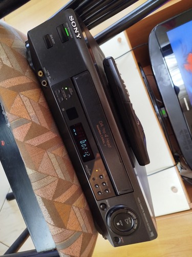 Videoregistratore VHS Sony SLV E520 Funzionante Con Telecomando Originale - Foto 7 di 24