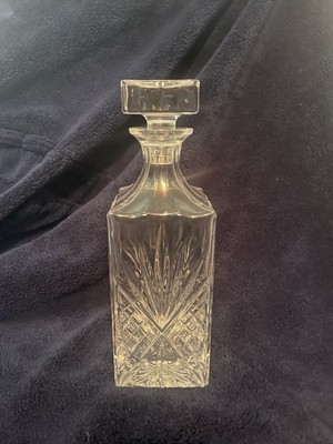 Godinger Dublin Ireland Crystal Whiskey Scotch Decanter with Stopper