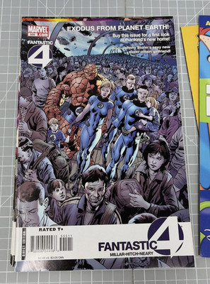 Fantastic Four #555 Awesome Cover Fantastic Four Comic Book