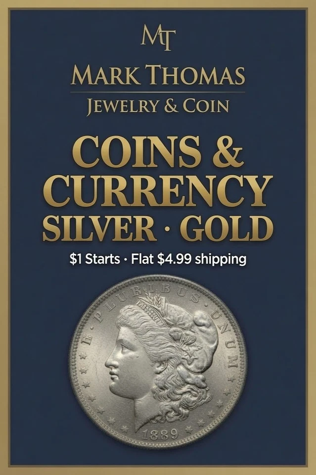 Coins, Silver, Gold & Currency