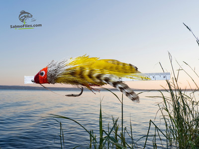   3er Set: NEU ''Mochet FMF Brochet Swimming'' Streamer | Haken #3 | Krautschutz