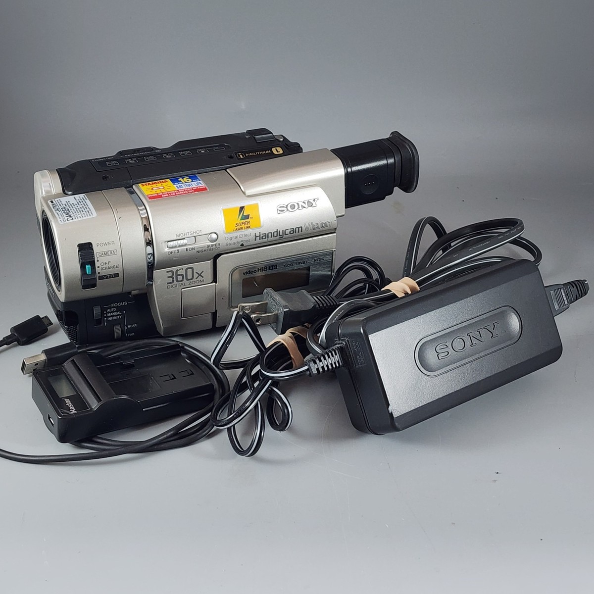 Sony Handycam CCD-TRV87 Hi-8 Analog Camcorder for sale online | eBay