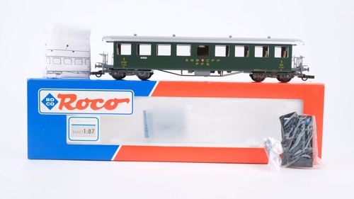 Vagón de pasajeros Roco H0 44729 3. Kl SBB | Condition: Gebraucht