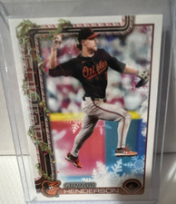 Topps 2025 Holiday #H18 Gunnar Henderson Baltimore Orioles Baseball Card
