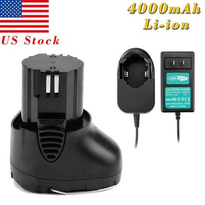 For Dremel 855-01 8000-01 8001-01 8001-02 4.0Ah 10.8V Li-ion Battery/Charger