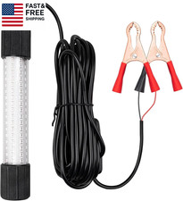 12V 126 Leds 13W Fishing Light Underwater Night Fishing Lure Finder Light Green
