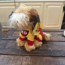 Vintage Dakin Mighty Dog Plush Carnation 1984 10 Inch Stuffed Animal Toy W/ Tags