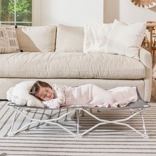 Regalo My Cot Portable Toddler Bed, Lightweight Foldable Travel Bed for Kids