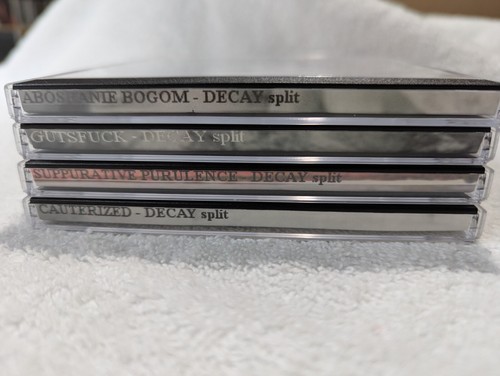 DECAY Split Decompositions 5CD Box FMD #43/50 goregrind Cauterized Gut - Imagen 11 de 14