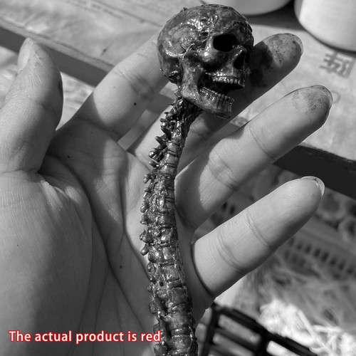 1/6 Scale Human Skeleton Half-body Flesh Blood Skeleton Model Accessorysj - Picture 3 of 19