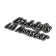 Daddy's Lil Monster Vinyl Decal Sticker Car Window Bumper Laptop Camper Van 4x4