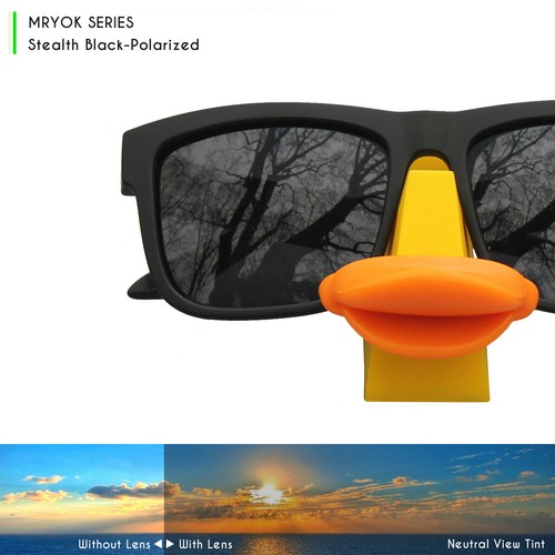 hdhut Ersatzgläser für Costa Del Mar Fantail Sonnenbrille schwarz polarisiert - Bild 2 von 5