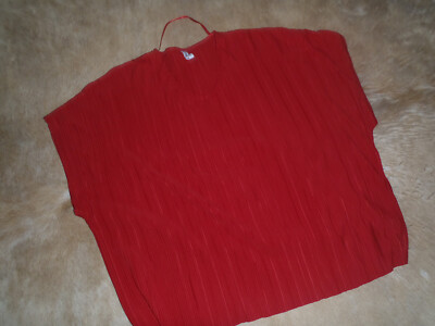 pageone women's shirt size XL red basic must see!!
