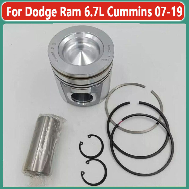 For Dodge Ram 6.7L Cummins 07-19 107mm PISTON & Piston Rings Sets