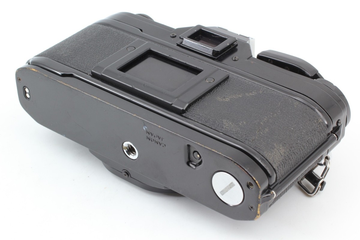 Exc+++++5] Canon AE-1 Black Body FD NFD 50mm F1.8 S.C SC Lens SLR