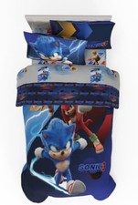 Sonic The Hedgehog 3 Movie Kids Reversible Bed Set-AB0DJ3F9W4L2
