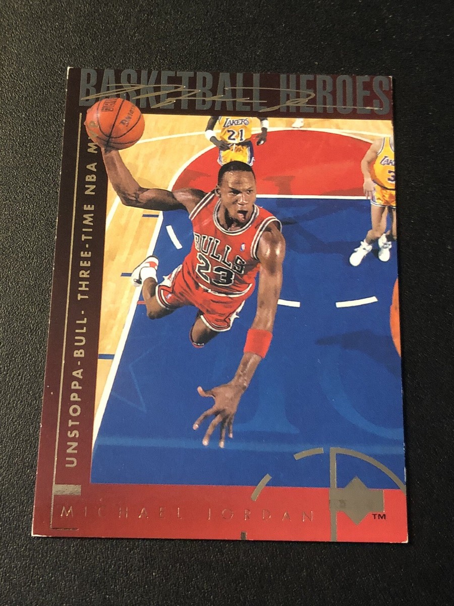 1994-95 Upper Deck Michael Jordan Basketball Heroes Michael Jordan