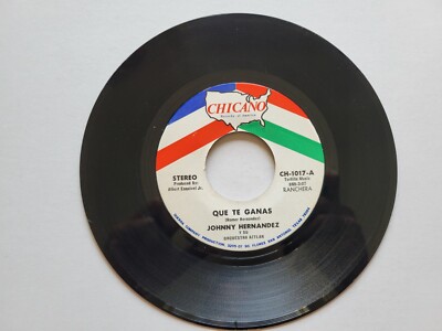JOHNNY HERNANDEZ - Que Te Ganas 1970's RANCHERA TEJANO Chicano Latin