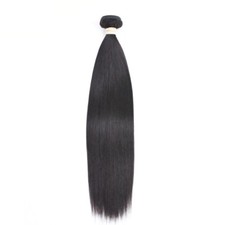 Brazilian Straight off Black 1B 100 Human Hair 1 bundle and 3 bundles deal