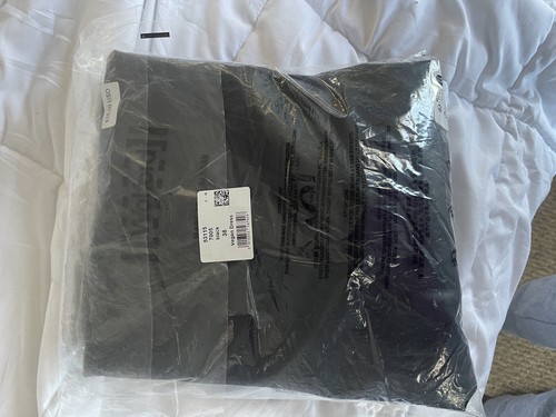 $810 NWT black Wolford Vegan Faux Leather Short Sleeve Dress for Women sz medium - Picture 7 of 9