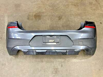  2018-2022 BMW X2 F39 COMPLETE REAR FULL BUMPER COVER GRAY W/O PDC OEM LOT2474
