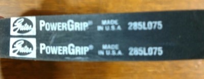 NEW Gates 285L075 PowerGrip Timing Belt