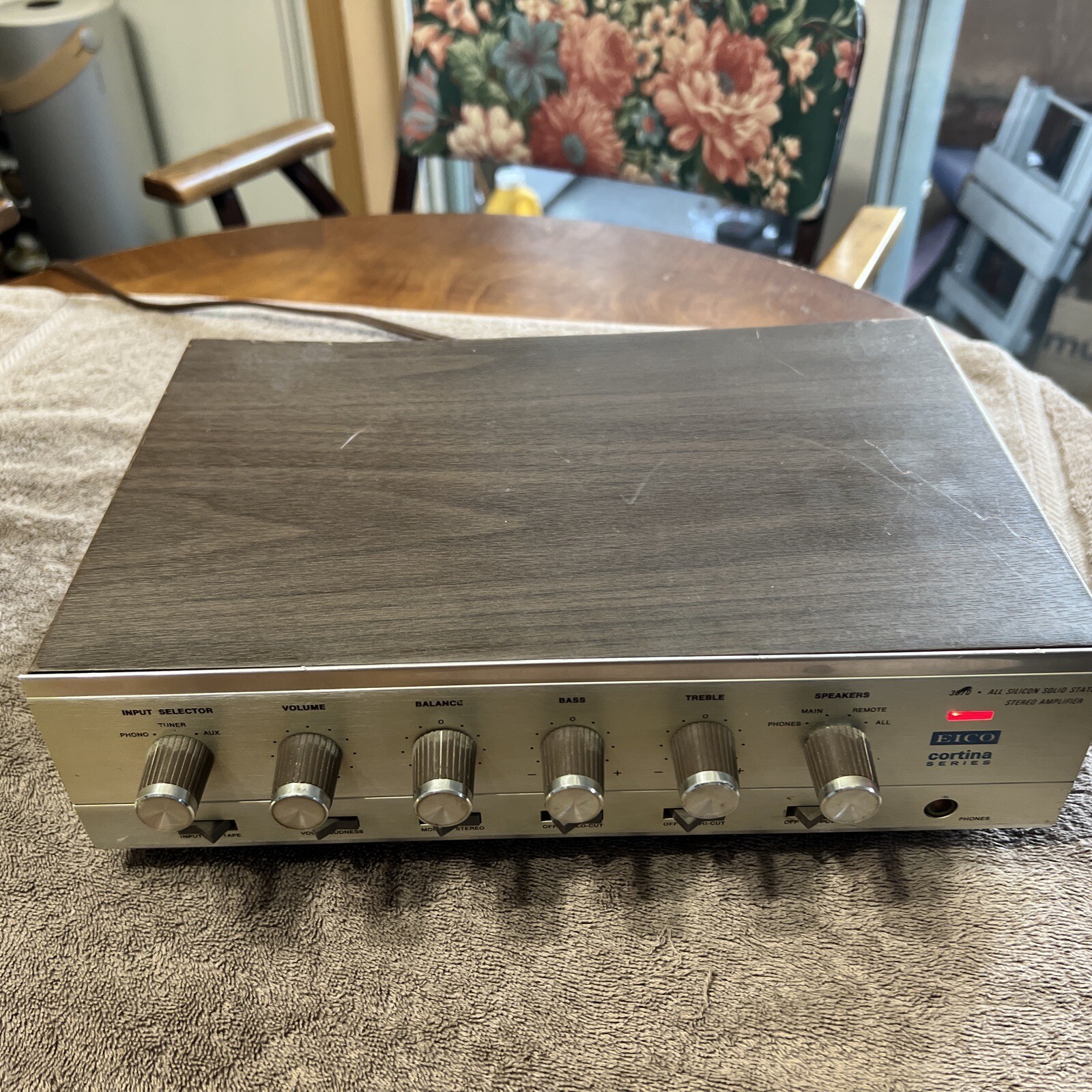 EICO CORTINA Model 3070 Stereo / Power Amplifier eBay