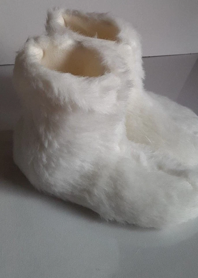 ETAM CHAUSSONS BOTTINES BIG FUR WINTER TALES FAUSSE FOURRURE POINTURE - Photo 4/4