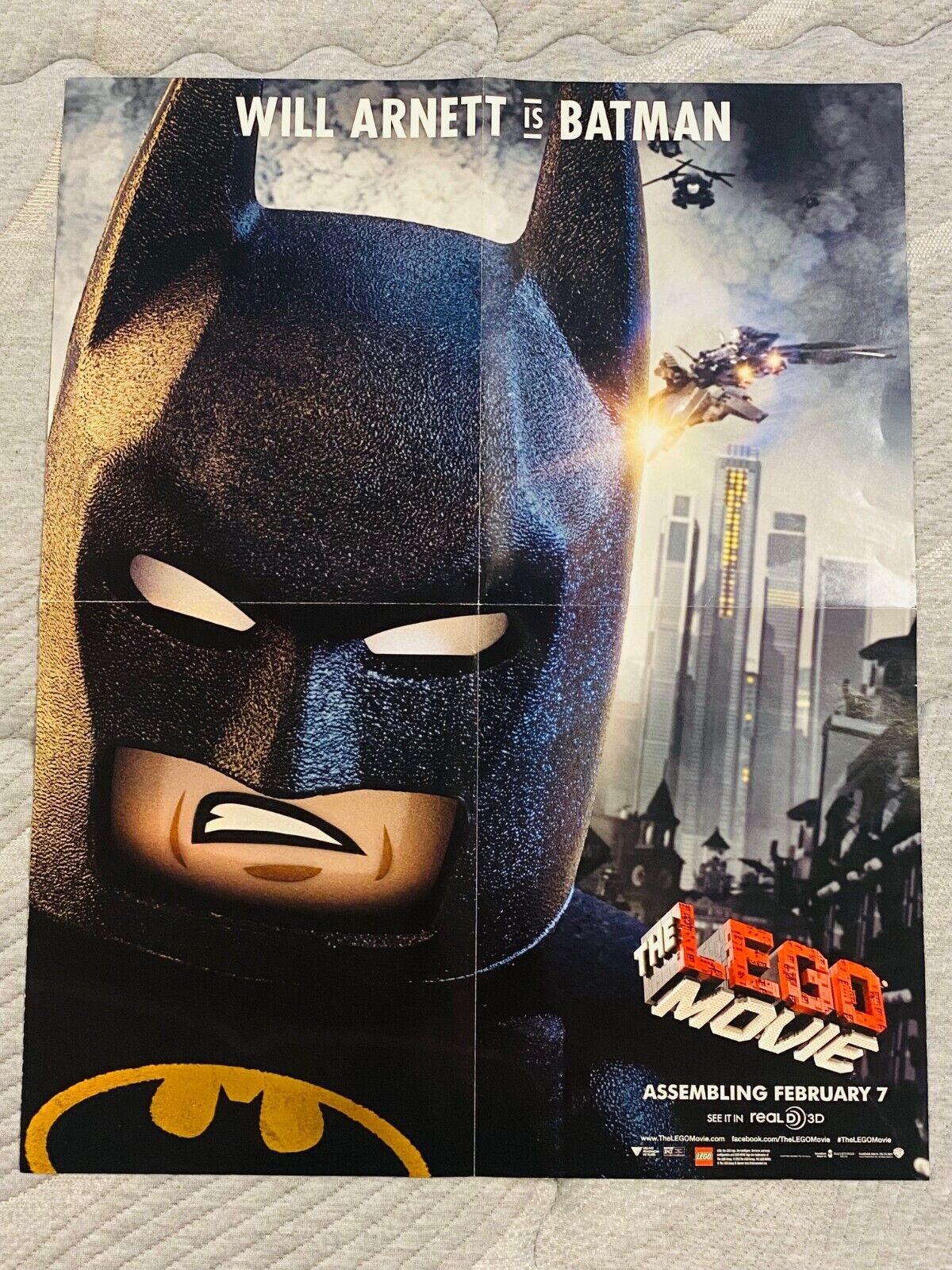 THE LEGO BATMAN MOVIE - 11x17 Framed Movie Poster