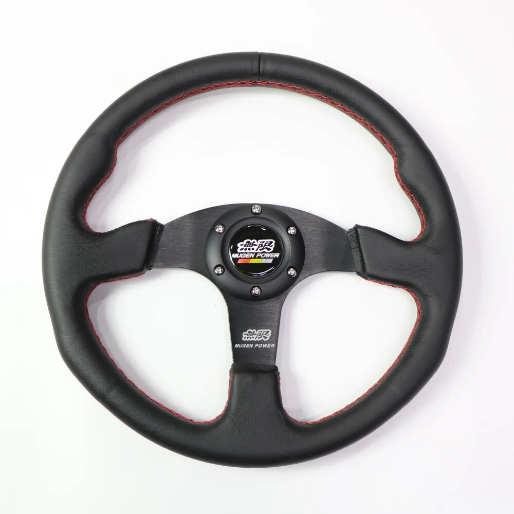 MUGEN POWER 14'' 350mmRacing Steering Wheel Universal SIM JDM