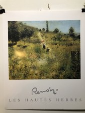 FINE ART LITHOGRAPH: LES HAUTES HERBES BY AUGUST RENOIR 20 x 24