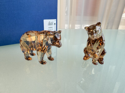 Swarovski Figur 5236593 Bären Babys Arcadia 7,4 cm. Ovp Zertifikat Top Zustand