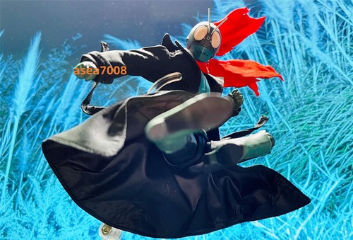 1/12 Kamen Rider 1 Figure Coplay Custome Windbreaker Scarf For SHF Model Body - Picture 8 of 12