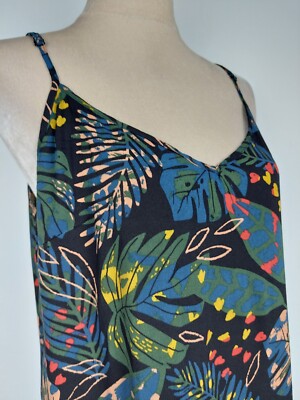 Kleid Java by Captain Tortue Gr. 2 (S/36/M/38) bunt Blumen Trägerkleid Viskose 