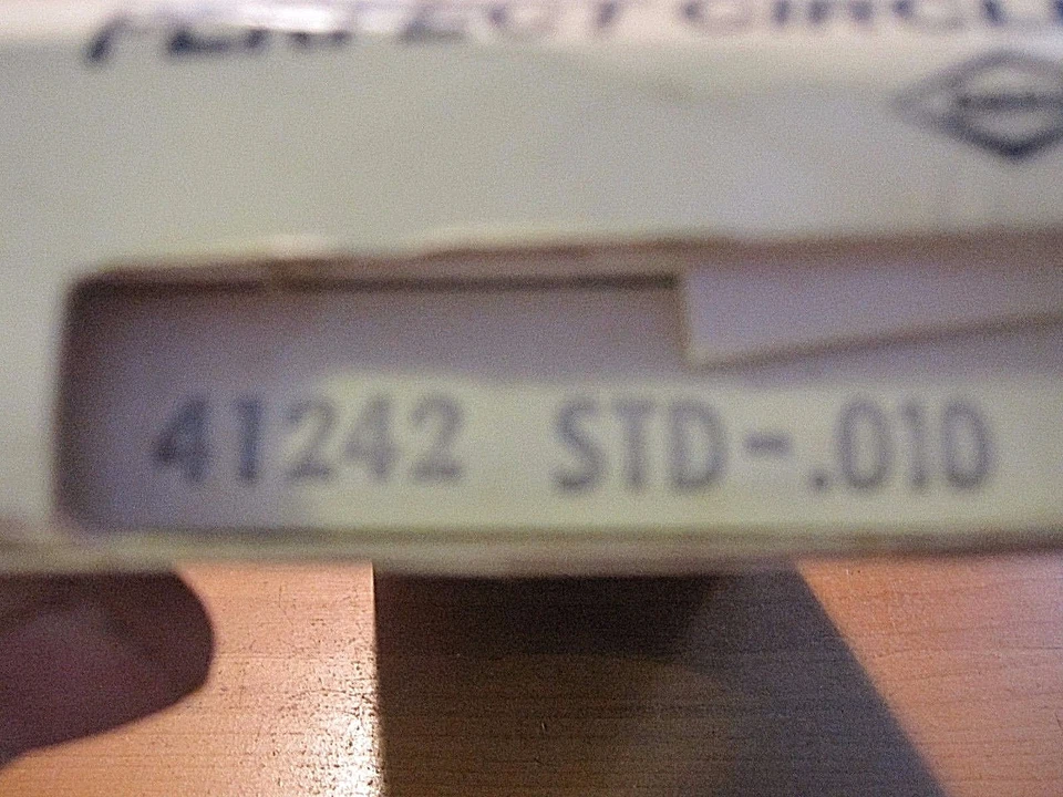 JUEGO DE ANILLOS DE PISTÓN FORD ESCORT EXP MERCURY LN7 LYNX 1,6 L Foto 2 de 2