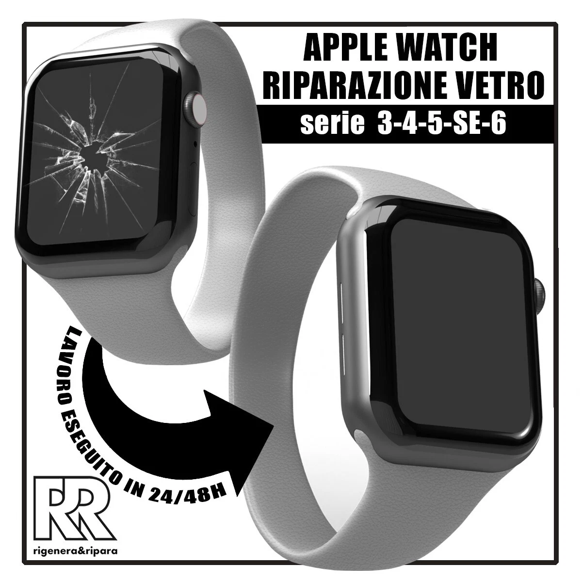 Costo sostituzione vetro clearance apple watch 4