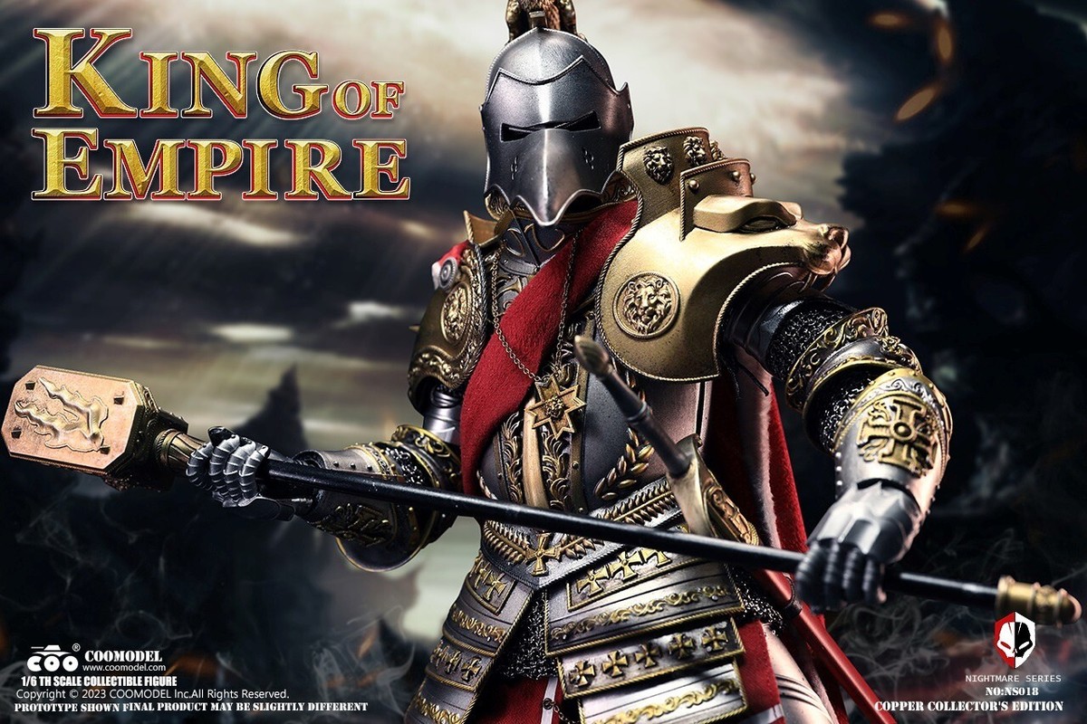 COOMODEL NS018 NIGHTMARE SERIES KING OF EMPIRE 1/6 FIGURE