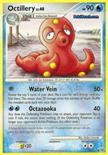 Octillery 58/127 Platinum Base Set Uncommon Near Mint NM Pokemon DNA Games - Picture 1 of 1