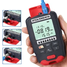 -50~+26dbm/-70~+10dbm Optical power meter OPM RJ45 Tester LED 3-in-1 SC/FC/ST/LC