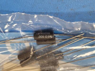 (10pcs) 13FR005E Ohmite Resistor Wirewound 0.005 Ohm 1% 3W Silicon AXL