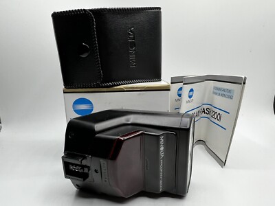 Minolta Program Flash 3200i Aufsteckblitz Blitz  *Near Mint* #40073018-43