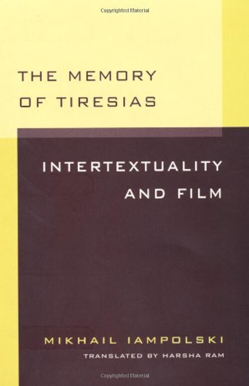 The Memory Von Tiresias Intertextuality Und Film Taschenbuch Mikha eBay