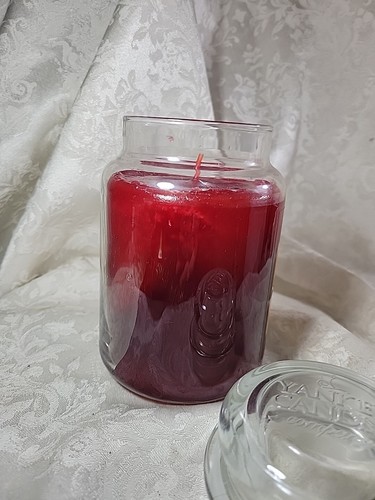 Yankee Candle Black Cherry Large Jar - Classic Label - NEW - Picture 4 of 5