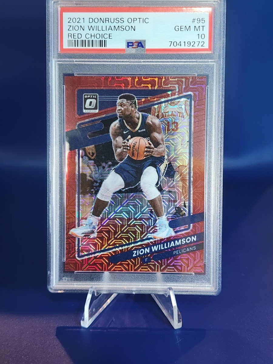 Optic RC Prizm Choice Zion ザイオン ルーキー NBA ZION WILLIAMSON 2021-22 DONRUSS OPTIC RED CHOICE PRIZM