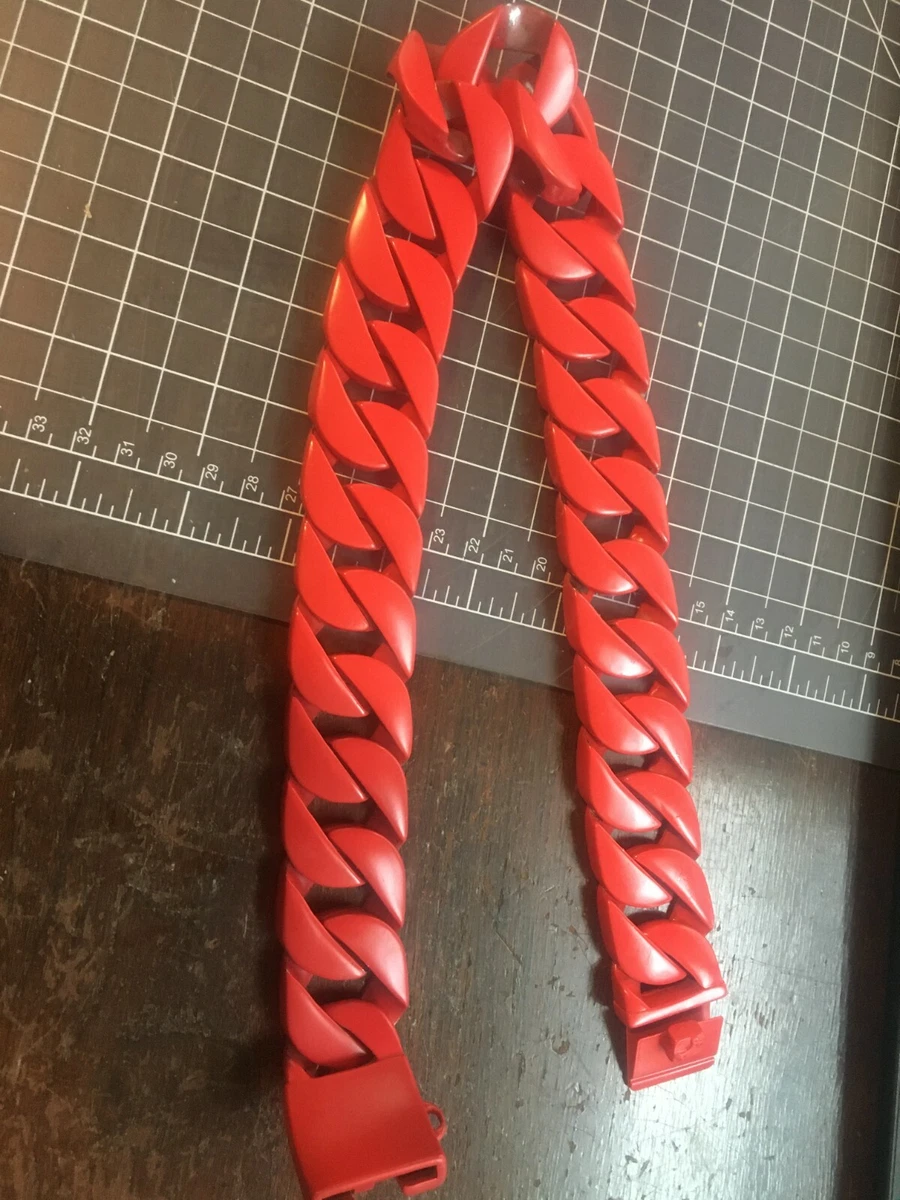 Swole Dog RedTinted Rolls Royce Cuban 28MM Dog Collar 20 inch circumference  | eBay